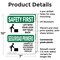 Signmission Safety Culture Sign, 7 in Width, Plastic, Rectangle, Bilingual OS-2PACK-SF-P-710-L-10825 - alternate 3